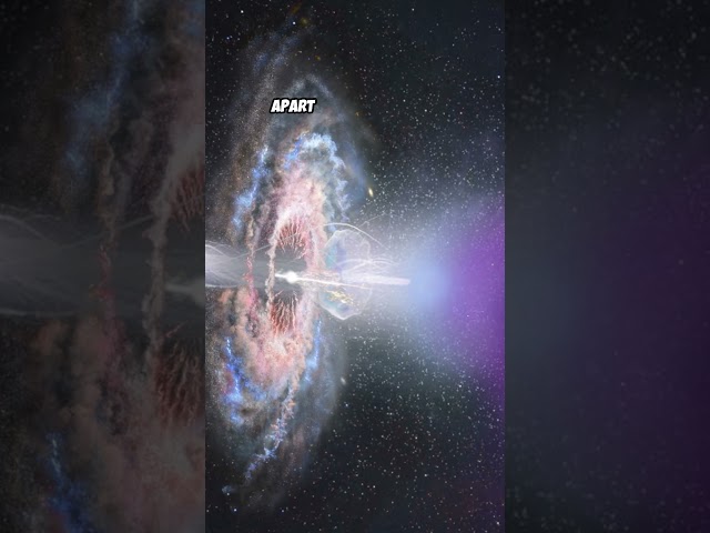 The Galaxy That Eats Its Own #space #mystery #nasa