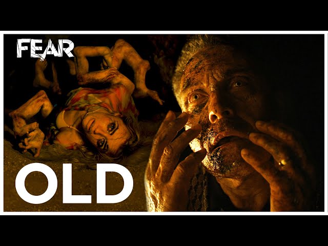 Charles & Chrystal Death Scene | OLD (2021) | Fear