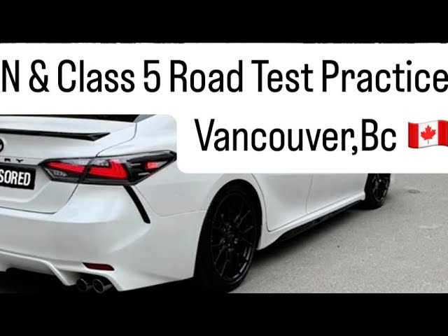 N & Class 5 Road Test Practice | Tips To Pass Road Test | Driving In Canada  #class5 #viralvideos