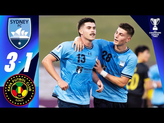 Sydney FC (AUS) - Kaya FC-Iloilo (PHI) | Highlights | AFC Champions League Two™