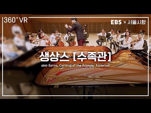 EBS×서울시향  VR오케스트라 (360° VR) ㅣ 생상스: ‘동물의 사육제’ 중 ‘수족관’