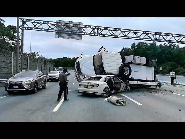 EXTREME Truck Idiots at Work Doing CRAZY Stunts!