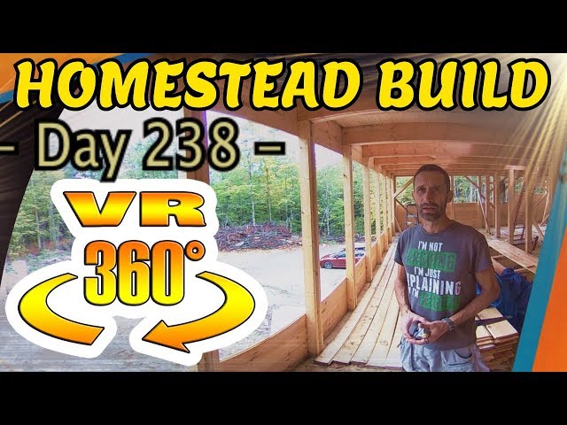 Homestead Building - Prepping Window Holes, Managing Help, Chalk Line, Using Baselines