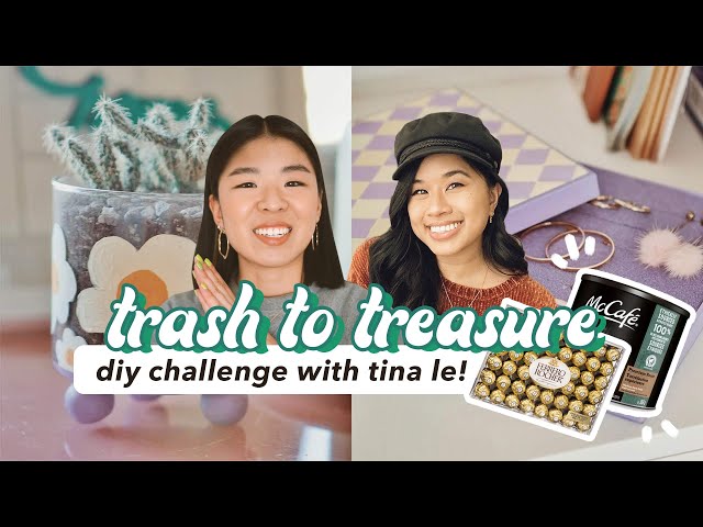 Don't Throw It Away! Upcycling Ideas for Old Items - DIY Challenge with Tina Le