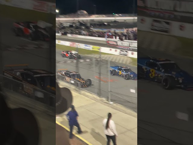 New Smyrna Speedway Whelen Modified Tour Crash #3