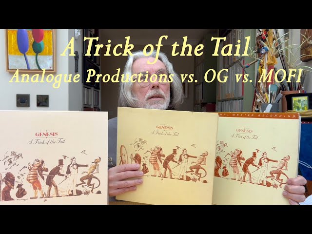 Genesis - A Trick of the Tail - Analogue Productions Atlantic 75 45rpm vs. 1976 UK Original vs. MOFI