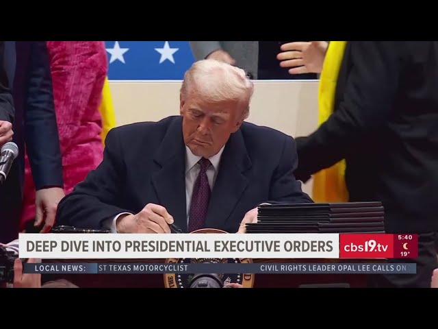 Breaking down President Donald Trump's executive orders