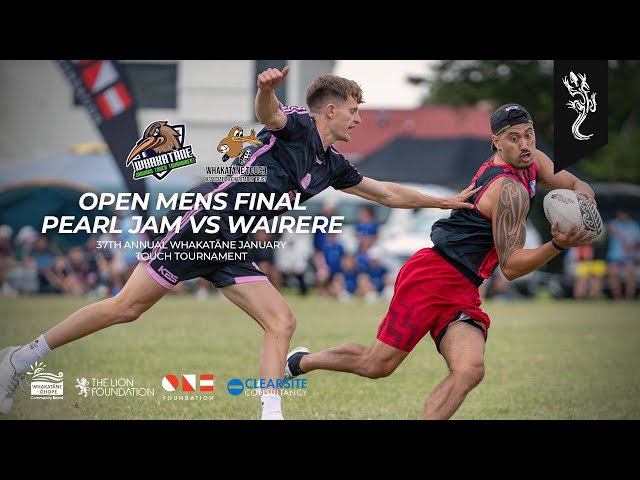 Open Mens FINAL - PEARL JAM vs WAIRERE - Round Robin Whakatāne January Touch Tournament 2025