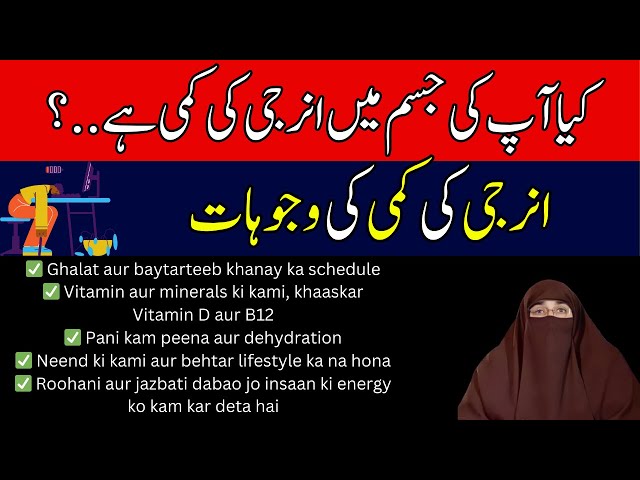 Kiya Ap Ke Jism Me Energy ki Kami Hoti He? | Balon ka Girna | Dr Farhat Hashmi Dua Bayan