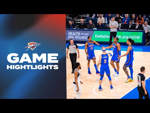 OKC Thunder vs Dallas Mavericks | Game Highlights | January 23, 2025