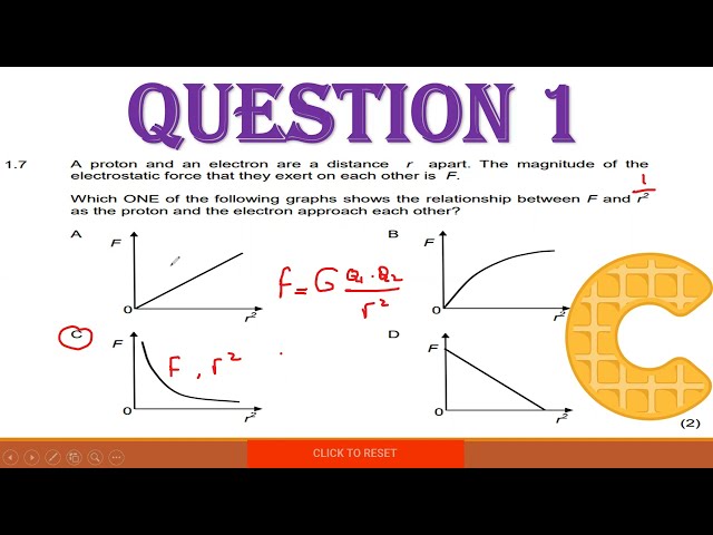 GRADE 12 PHYSICS FINAL EXAM FULL PAPER 1 - QUESTION 1