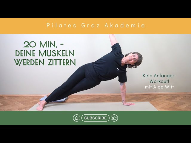 Pilates mit Biss: 20 Min. Ganzkörpertraining | Aida Witt