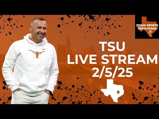 Texas Football STEALS a Coach from Ohio St. | Texas Basketball | NBA Trade Deadline | LIVE | 2/5/25