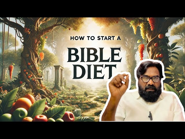 How to Start a Bible Diet | 13-01-2025 | Kindly Share Subscribe | Rev Clement Jayanthi Rajan