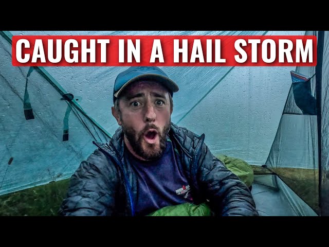 Solo Hiking 80 Miles in the Dolomites Italy | Mountain Camping in a Hail Storm