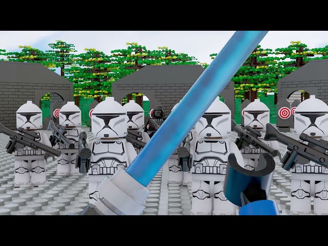 LEGO First Person Shooter I Blender Stop Motion Animation