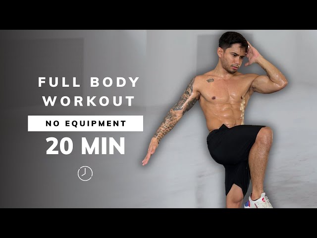 20 Min FULL BODY WORKOUT - Build Muscle & Strength (No Equipment, At Home)