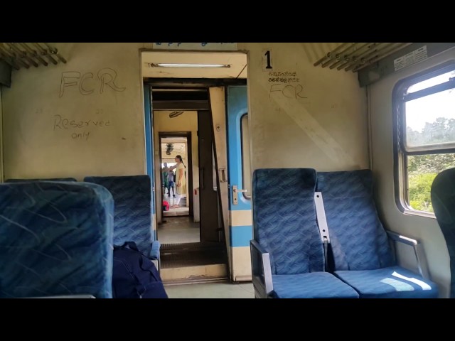 Colombo to Jaffna, Sri Lanka : Yaal devi train to Jaffna from Mount Lavinia