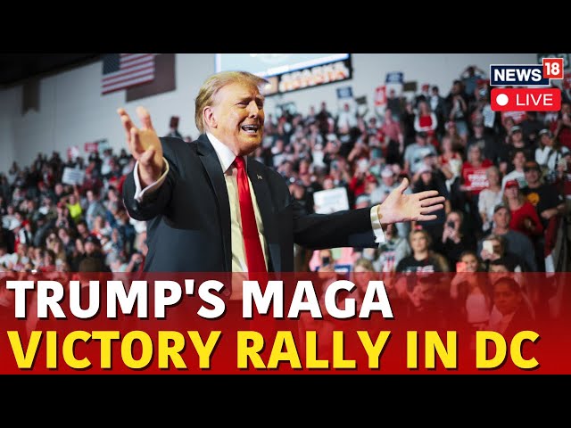 Trump Washington DC LIVE | Trump MAGA Rally In Washington DC LIVE | Trump Inauguration 2025 | N18G