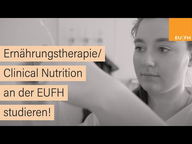 "Bachelor Ernährungstherapie" an der EU|FH studieren? Sophie gibt Einblicke in ihren Studentenalltag