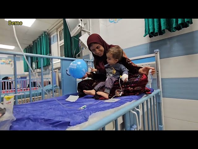 A mother's journey determined to save her son's life: Mehrdad was hospitalized