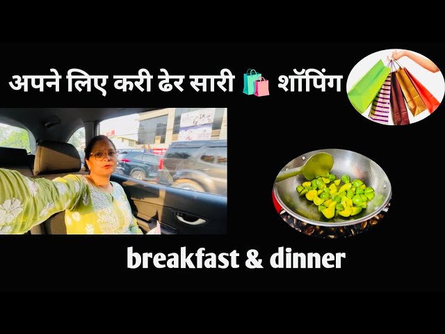 ढेरों करी शॉपिंग ब्लॉग।Day Out Shopping Hindi Vlog।पनीर की सब्ज़ी10 मिनट मेंबनाये रेस्टोरेंट स्टाइल