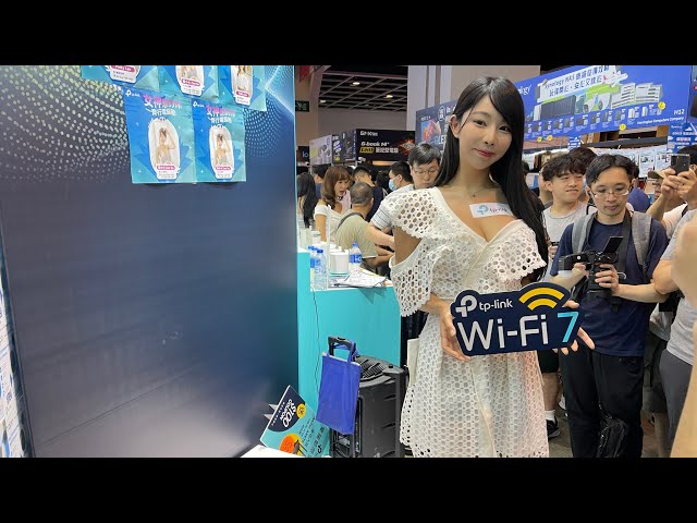 香港電腦節2023蘇小小Zoe TP-Link 全港首發嘅Wi-Fi 7