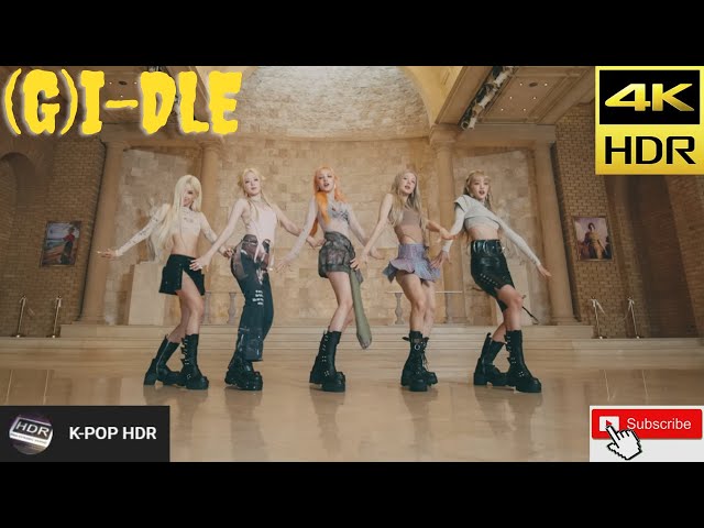 (G)I-DLE ((여자)아이들)) - Nxde {4K HDR MV}