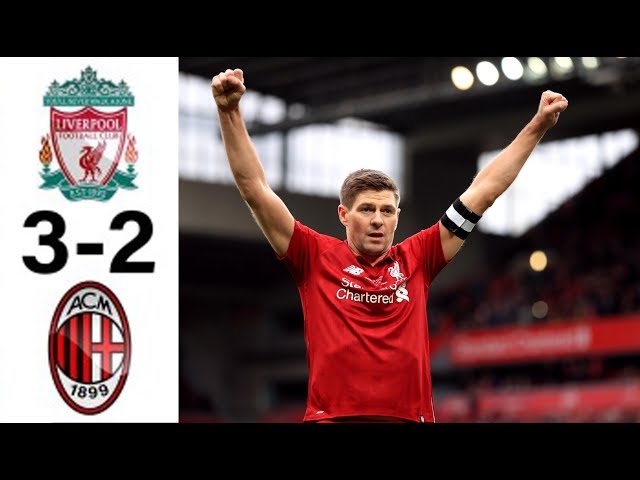 Liverpool Legends vs AC Milan Legends 3-2 | All Goals & Highlights 23/03/2019