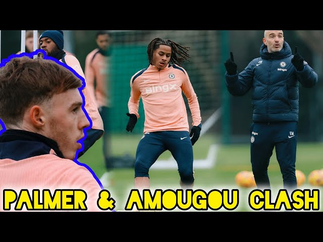 PALMER & SANCHO DESTROY TEAMMATES IN INSANE CHELSEA TRAINING SESSION AHEAD OF BRIGHTON CLASH!