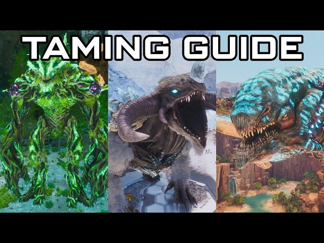 Forest, Ice, and Desert Titan Taming Guide | ARK: Survival Ascended