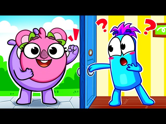 Knock Knock! Guess Who’s There? 😸 🎉 Funny Kids Songs And Nursery Rhymes