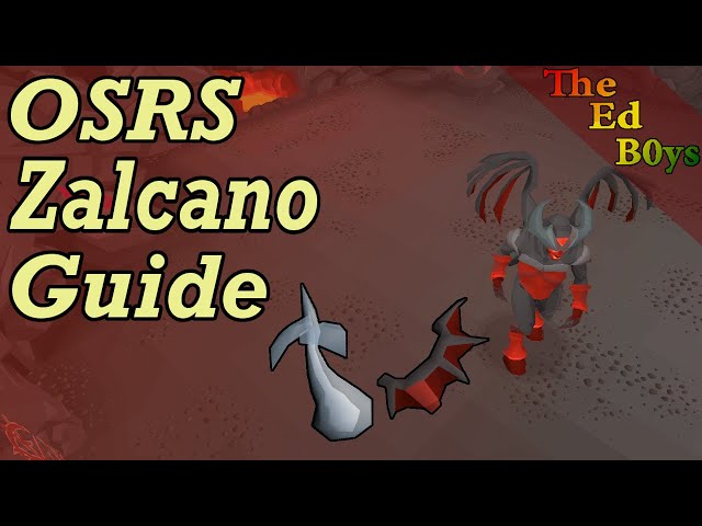 OSRS Zalcano Guide | How to Fight Zalcano (Skilling Boss Money Maker)