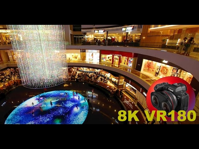 MILLIONAIRES SHOP HERE Shoppes at Marina Bay Sands MBS 8K/4K VR180 3D (Travel Videos/ASMR/Music)