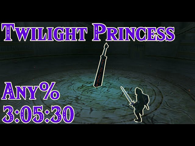 Twilight Princess Any% Speedrun in 3:05:30