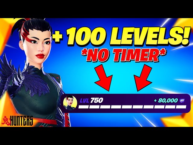 *No Timer* Game Breaking FORTNITE XP GLITCH MAP to LEVEL UP FAST!