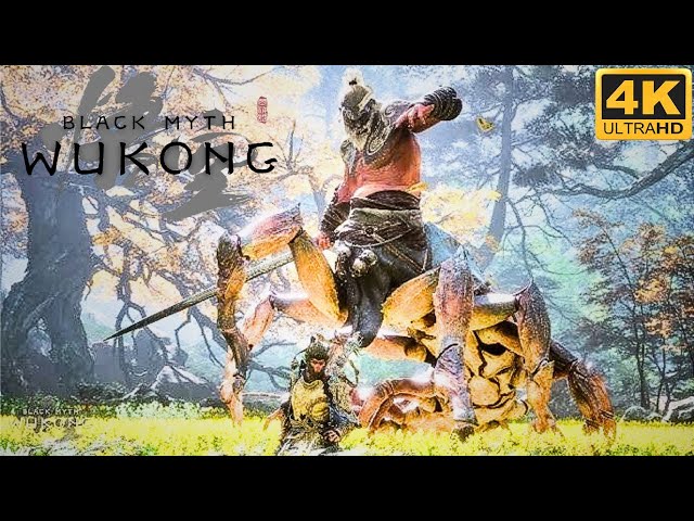 BLACK MYTH WUKONG - Hundred Daoist Master Boss (4K 60fps HDR)