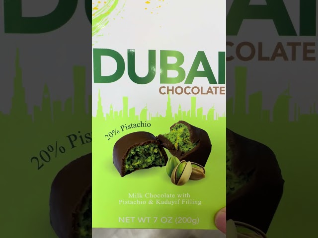 Famous Dubai Chocolate ! #yum #nom