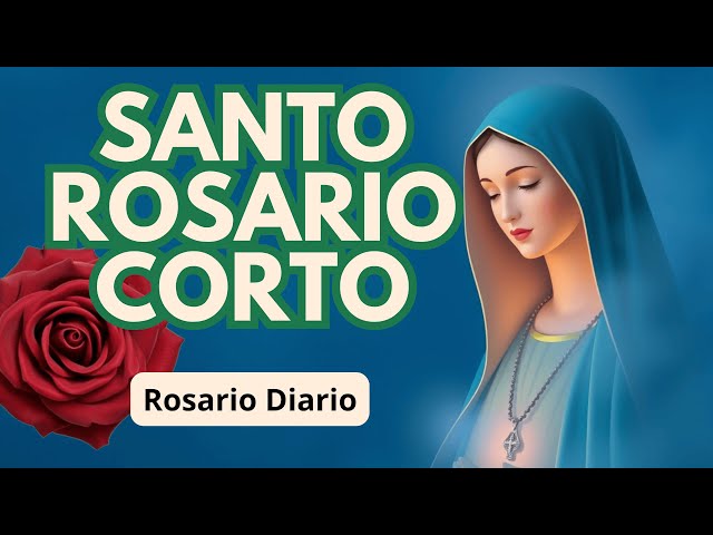 📿 SANTO ROSARIO CORTO DE HOY | SANTO ROSARIO DIARIO 🙏