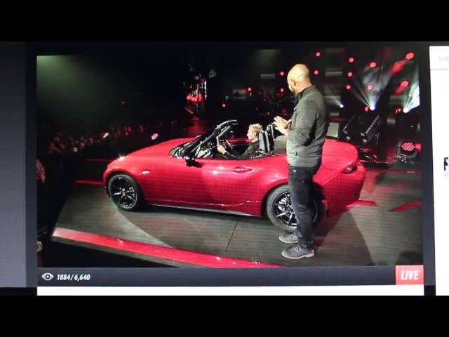 2016 Mazda Miata MX-5 Unveiling