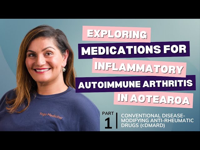 Exploring medication for inflammatory autoimmune arthritis Part 1: Conventional DMARDs