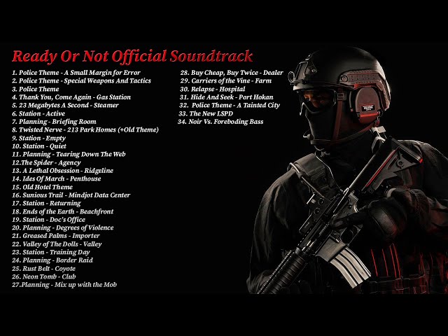 Ready Or Not Official Soundtrack Playlist (Timecodes in the Description)