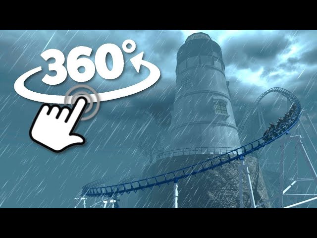 360° Roller Coaster Ride  Point Solitude  VR Simulation virtual reality 360 videos realidad virtual