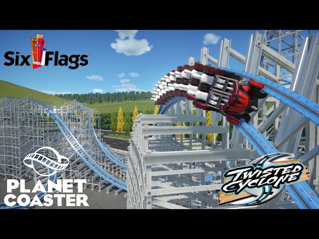 Twisted Cyclone/Six Flags over Georgia/Planet Coaster Recreation (PC)