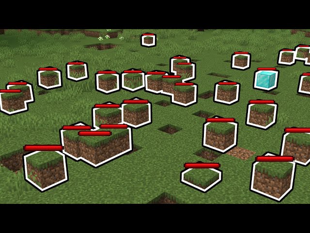 Turning All Minecraft Blocks Into Mobs...