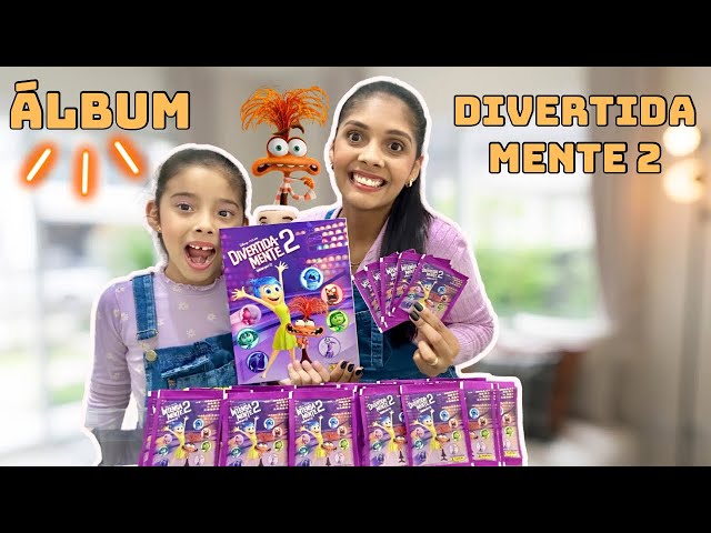 COMPRAMOS O ÁLBUM DE FIGURINHAS DO DIVERTIDA MENTE 2 - Família Martins