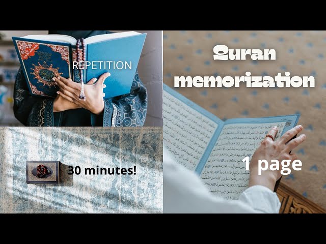 “I Tried Memorizing 1 Page of the Quran in 30 Minutes… Here’s What Happened!”