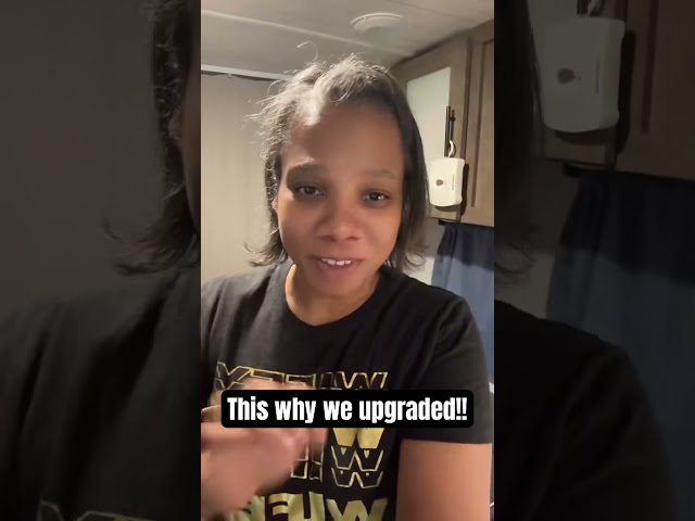 This is why we upgraded! Watch our newly released video see more about this RV! #rvlife #rvupgrade