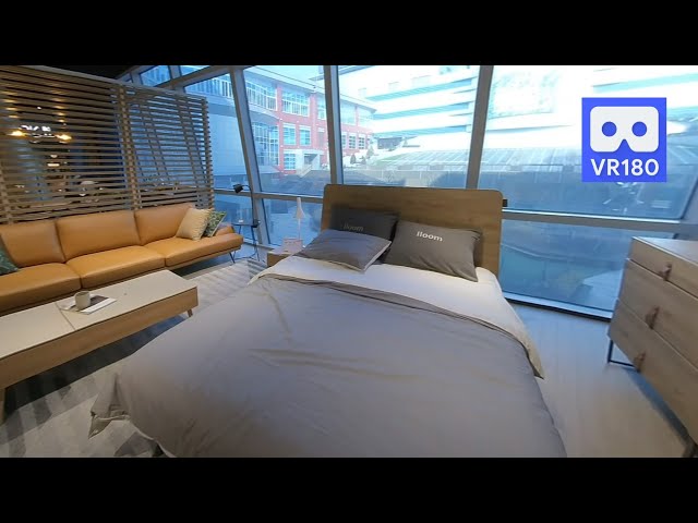 3D 180VR 4K Comfort BedRoom Hotel Stlye Interior Showroom