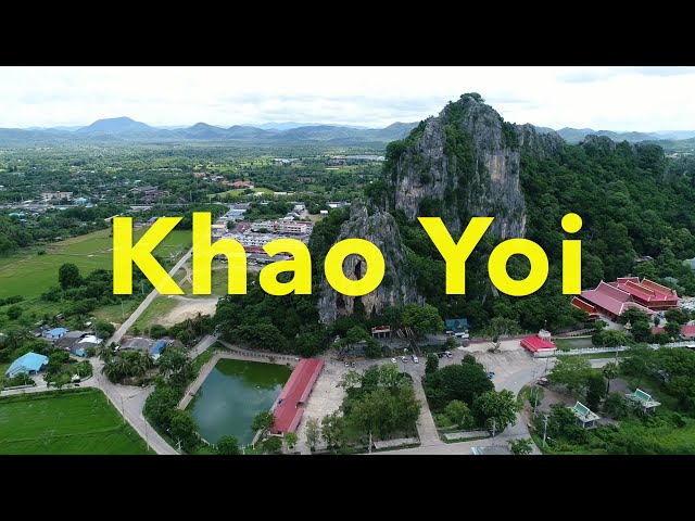 Caves of "Khao Yoi" (ถ้ำเขาย้อย)  Sightseeing in Thailand